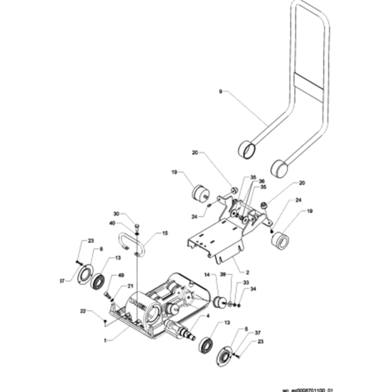 Baseplate/Console Assembly