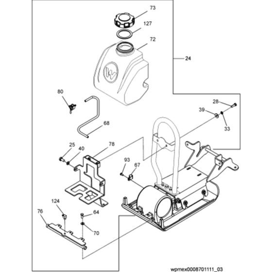 Water System Kit for Wacker