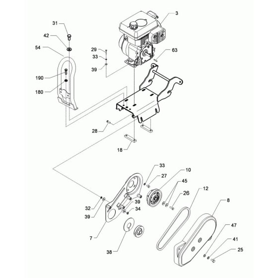 Drive Assembly for VP1030R