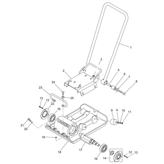 Baseplate Assembly for VP1035R