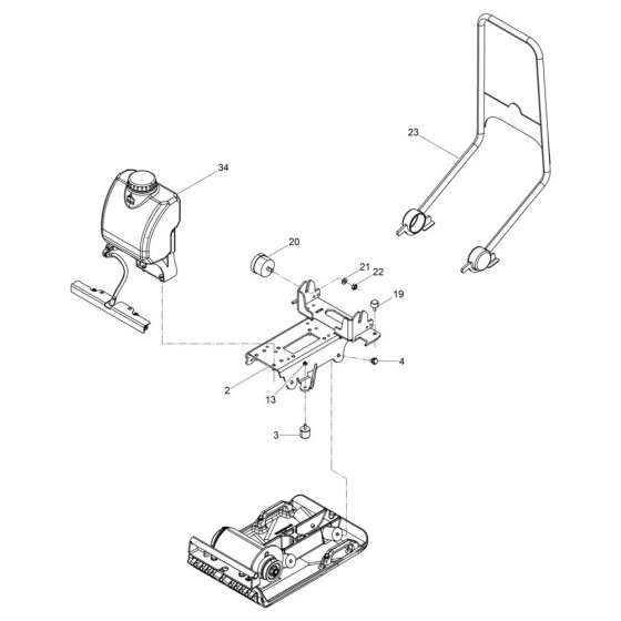 Guide Handle Assembly for VP1340Aw