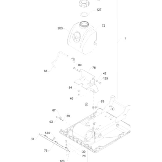 Water System Kit for Wacker VP1550