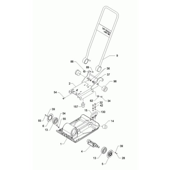 Baseplate Assembly for VP1550W