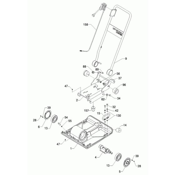 Baseplate Assembly for VP2050Y