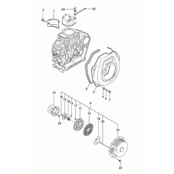 Starter Assembly for VP2050Y