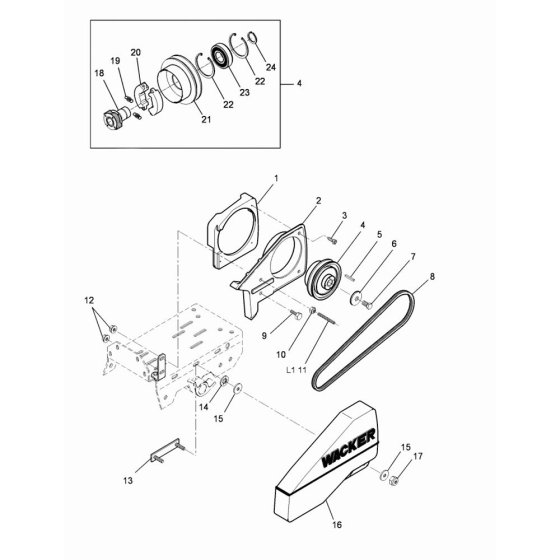 Drive Assembly for VPA1750