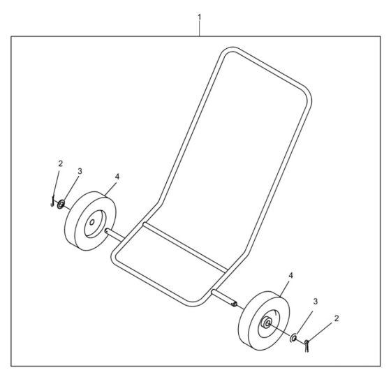Wheel Assembly for VPG165V
