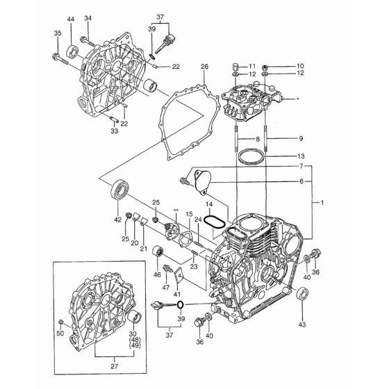 Engine Block Assembly