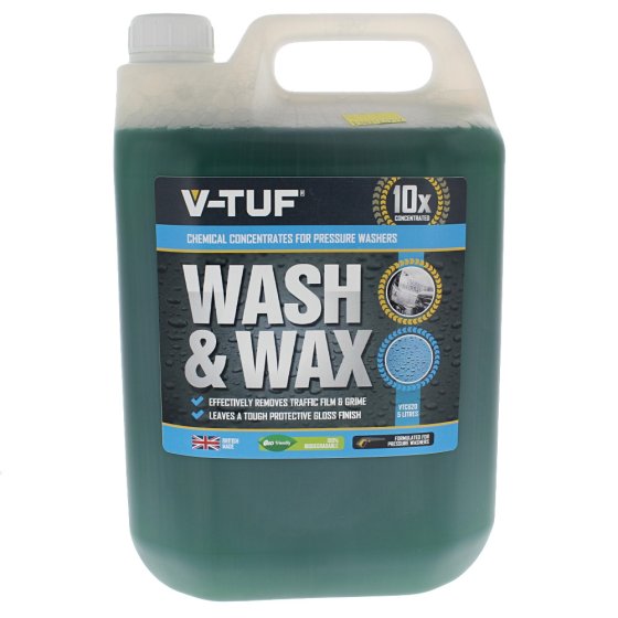 Luxury Wash & Wax, Non-Caustic 10X Concentrated - Biodegradable