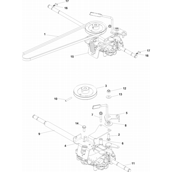 Transmission Assembly for W21 K