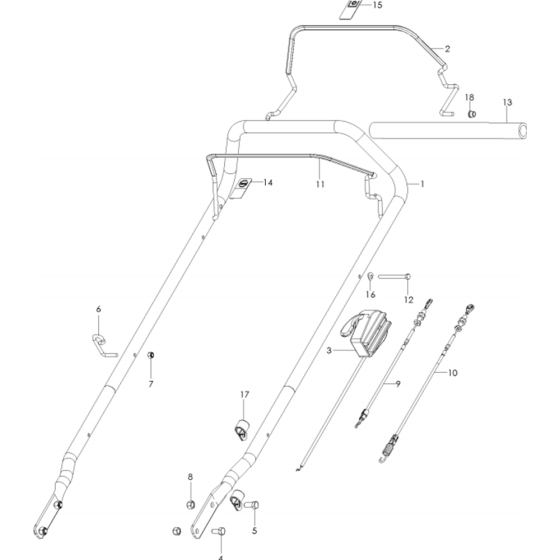 Handle and Controls Assembly