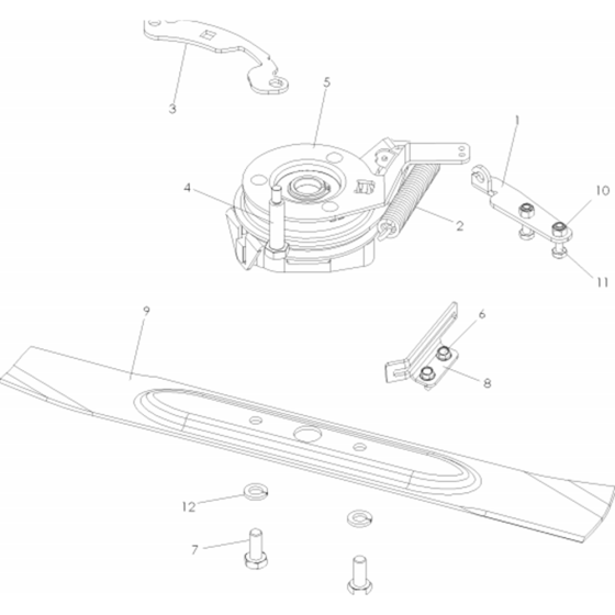 Cutting Equipment for W53 Mower