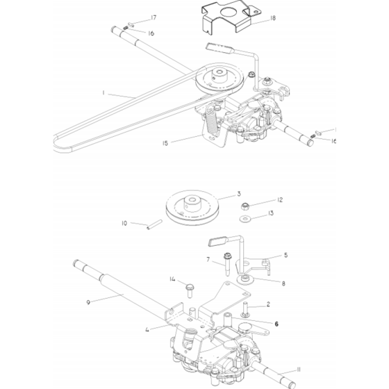 Transmission Assembly for W53