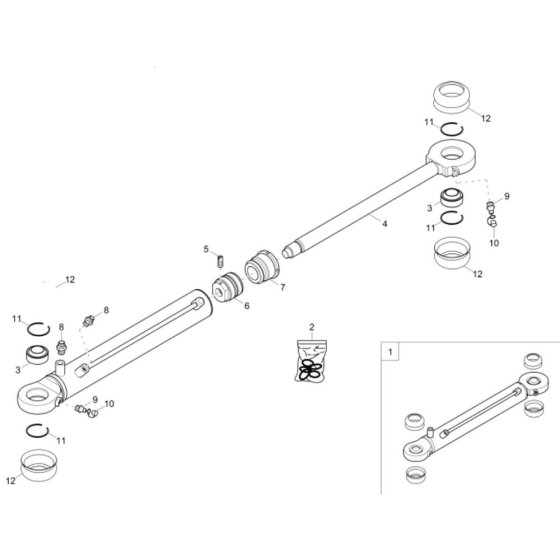 Steering Cylinder Assembly