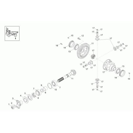 Differential Axle Assembly