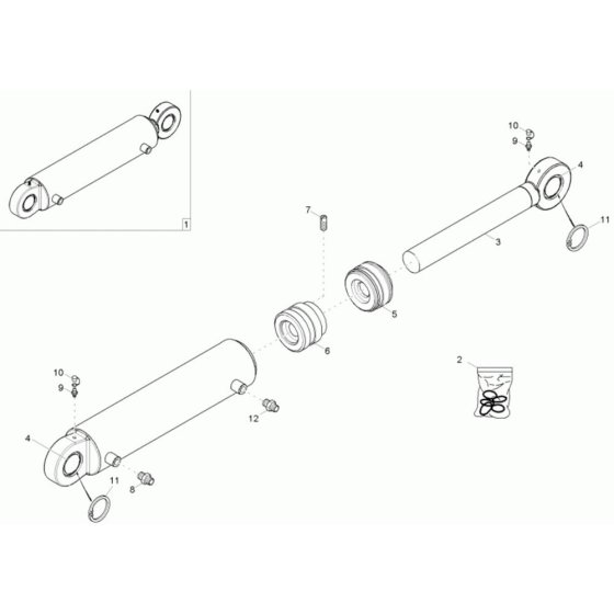 Tilt Ram Assembly