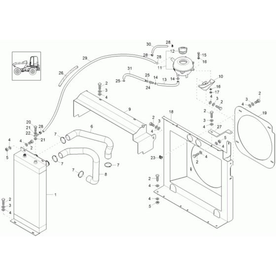 Water Cooler Assembly