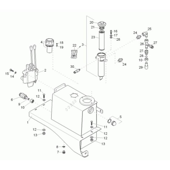 Hydraulic Tank Assembly