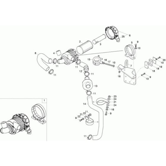 Air Cleaner for Wacker 1501