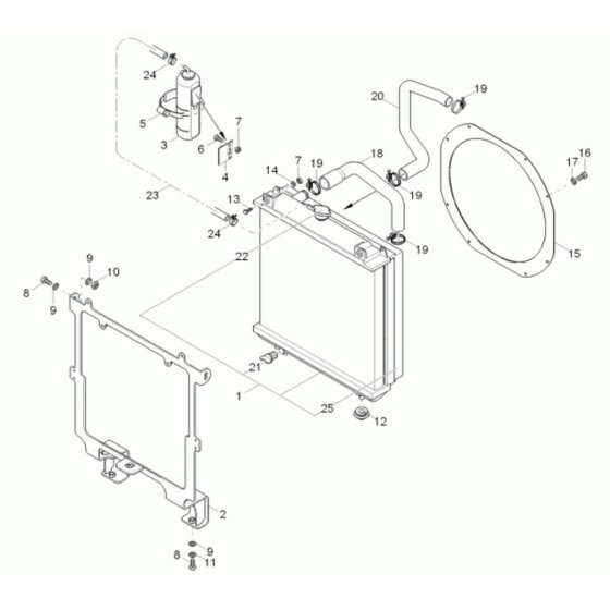 Water Cooler Assembly