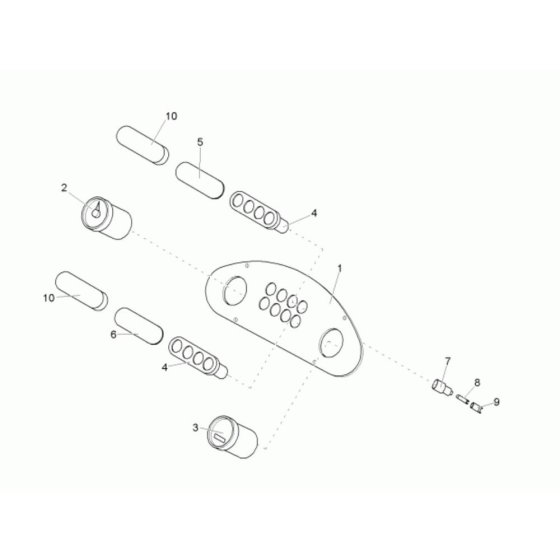 Instrument Panel for Neuson 1601