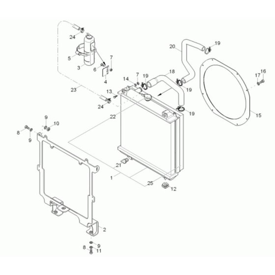 Water Cooler Assembly