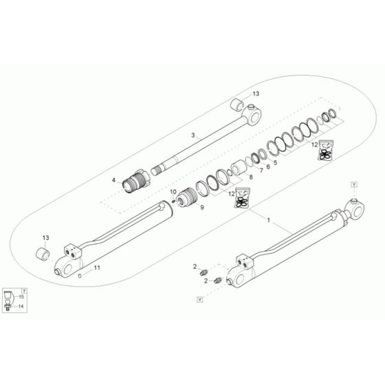 Bucket Cylinder Assembly