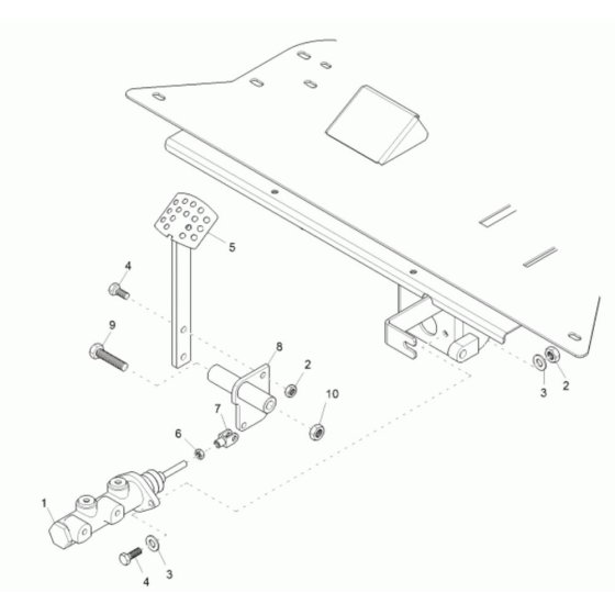 Foot Brake Assembly