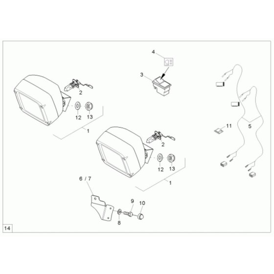 Front Light Assembly
