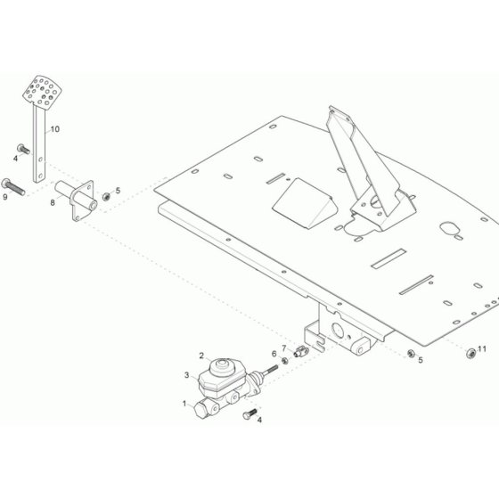 Foot Brake Assembly
