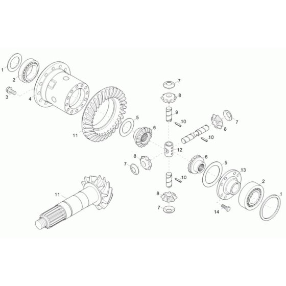 Differential Axle Assembly