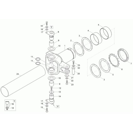 Joint Assembly for Wacker 5001