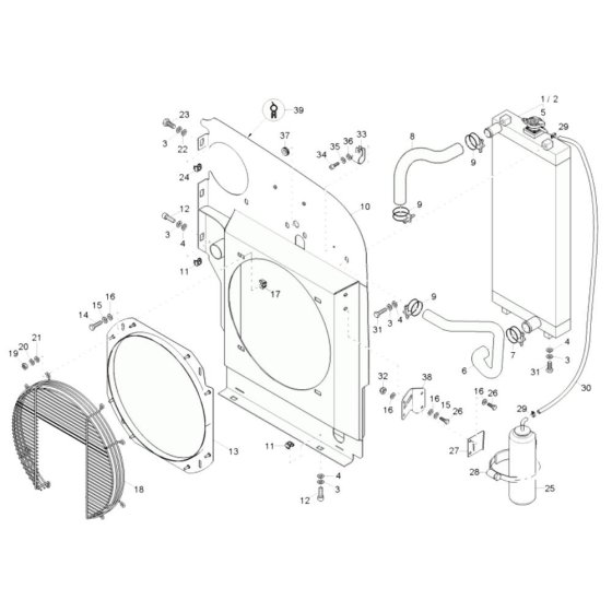 Water Cooler Assembly