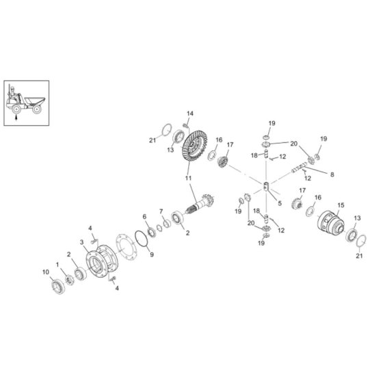 Differential Axle Assembly