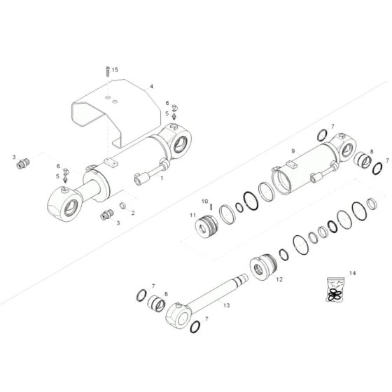 Blade Cylinder Assembly