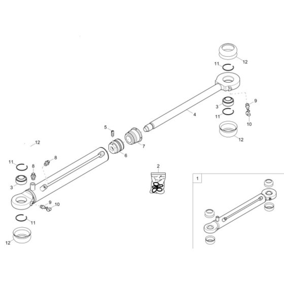 Steering Cylinder Assembly