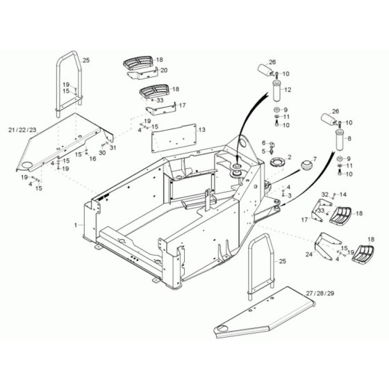 Rear Frame Assembly