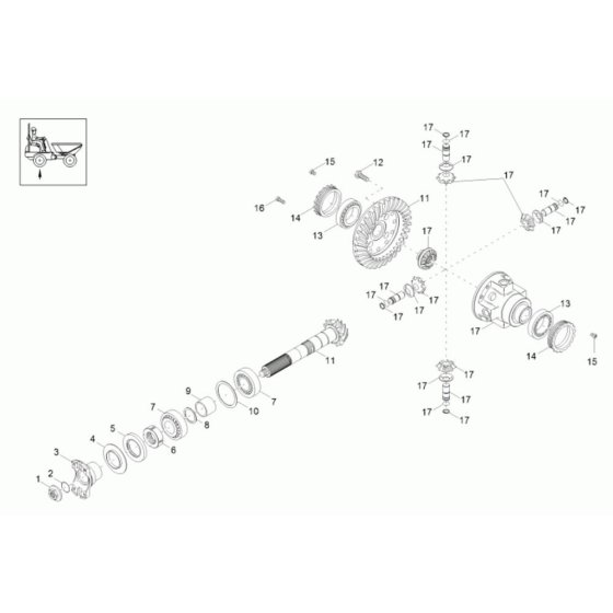 Differential Axle Assembly