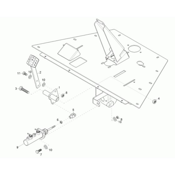 Foot Brake Assembly