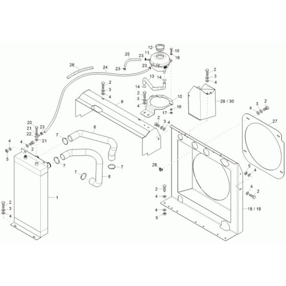 Water Cooler Assembly