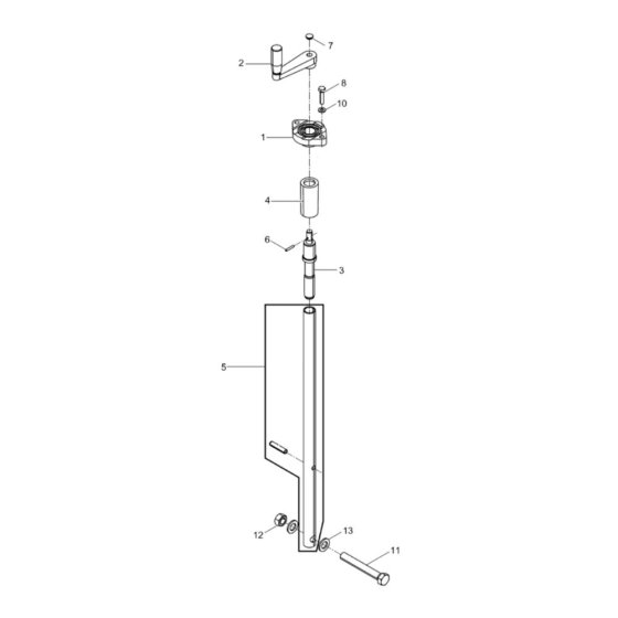 Spindle Assembly for Wacker BFS 1345