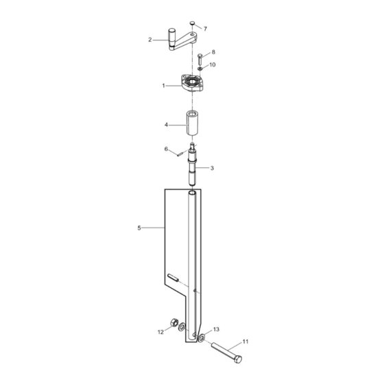 Spindle Assembly for Wacker BFS 735