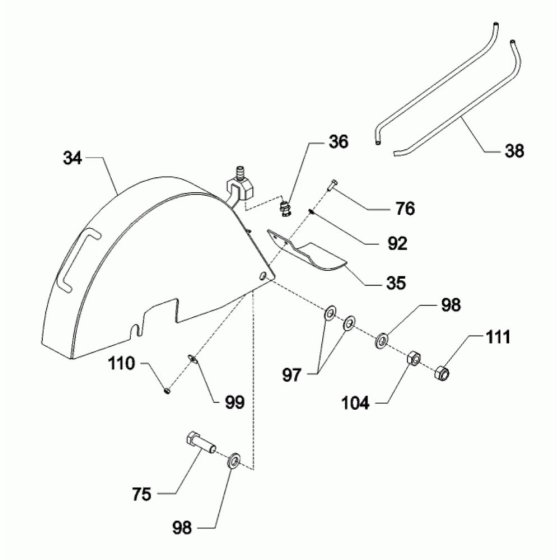 Saw Guard Assembly