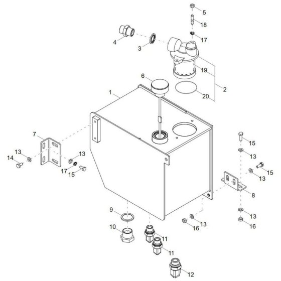 Hydraulic Tank Assembly
