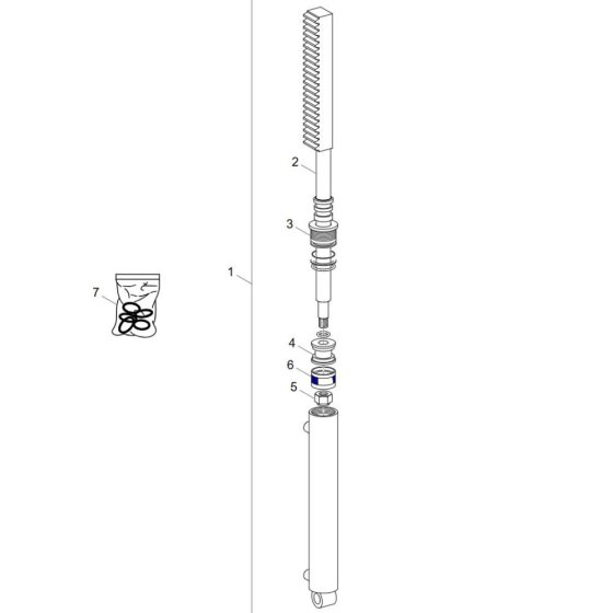 Boom Offset Cylinder Assembly