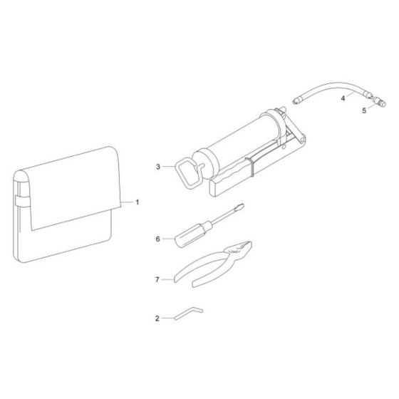 Wacker DT23 Tools