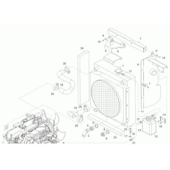 Cooler Assembly for DT25