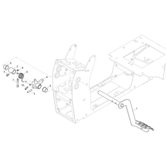 Foot Brake Assembly