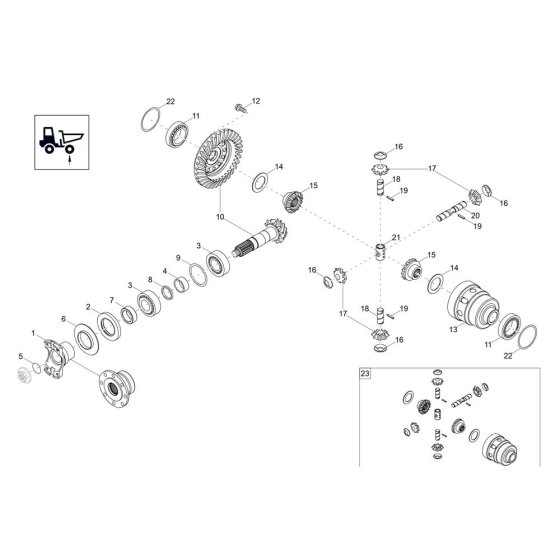 Differential Axle Assembly