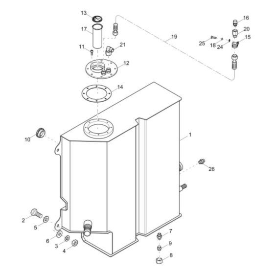 Hydraulic Tank Assembly
